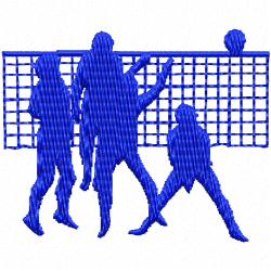 Sports Silhouette Embroidery Design 8